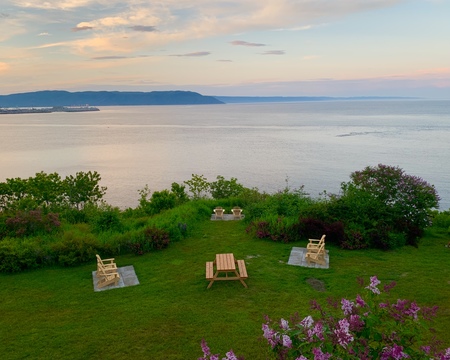 Vue du Manoir de Baie-Comeau Vue du Manoir de Baie-Comeau